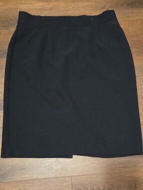 Jessica London Black Classic Pencil Skirt 16W